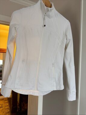 lululemon athletica Define Jacket Nulu white size 8